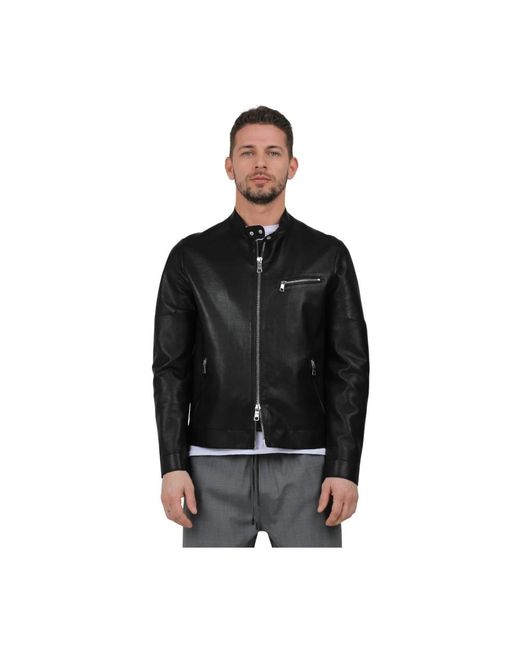 The Jack Leathers Black Leather Jackets for men