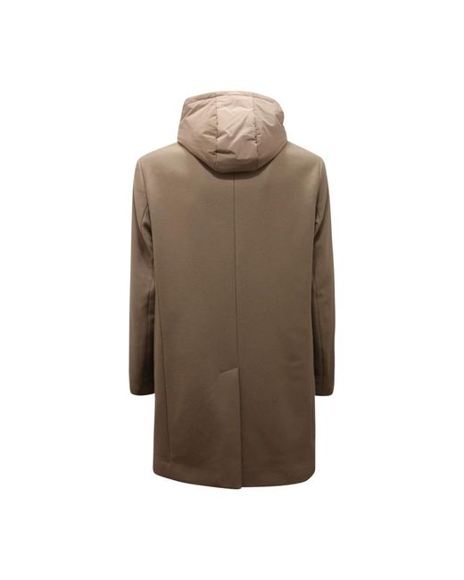 Single-Breasted Coats DUNO de hombre de color Brown