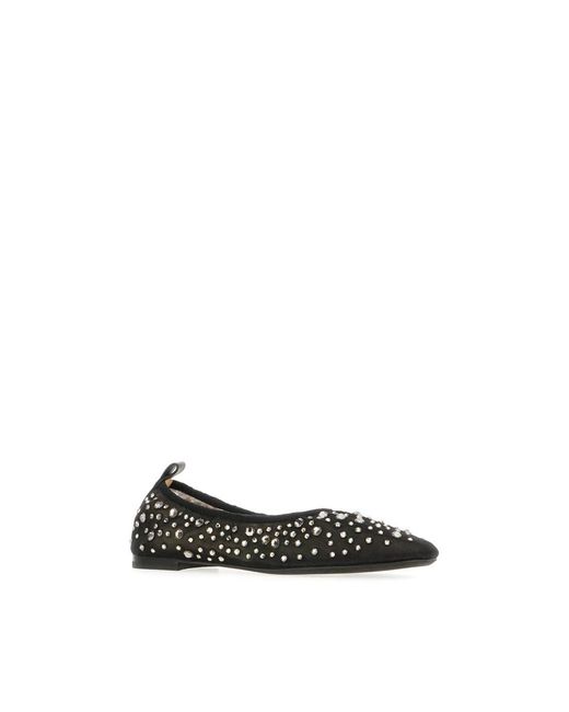Tory Burch Black Ballerinas