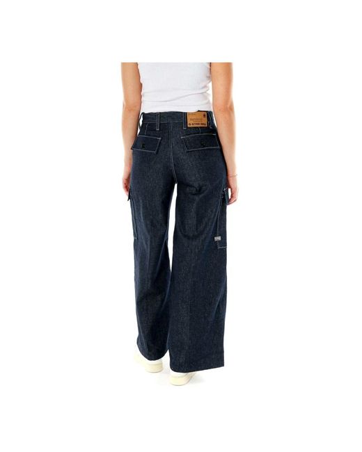 G-Star Blue Mega cargo jeans
