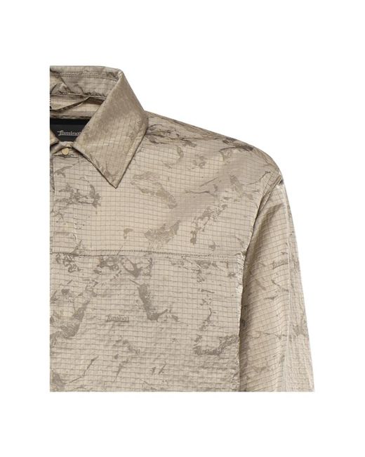 Laminar Overhemden ,Bruin ,Shacket in het Natural voor heren