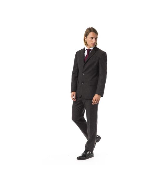 Single Breasted Suits Byblos de hombre de color Black
