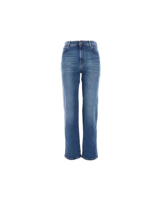 Weekend by Maxmara Blue Straight Fit Jeans