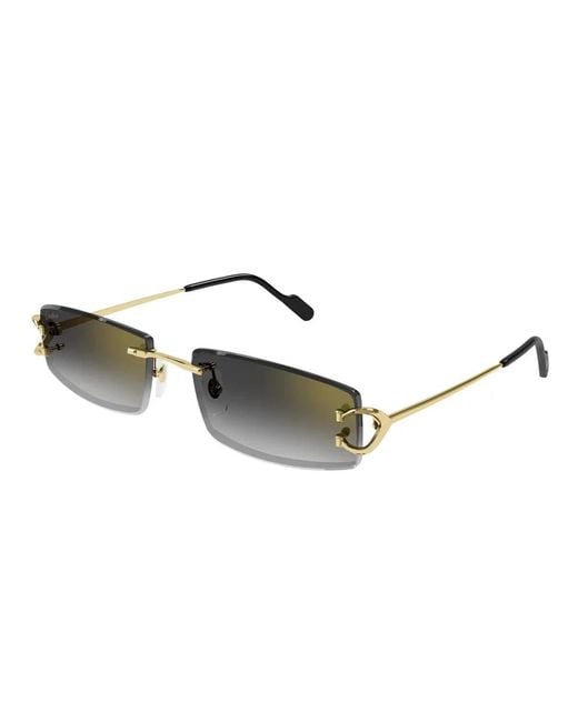 Cartier Metallic Sunglasses