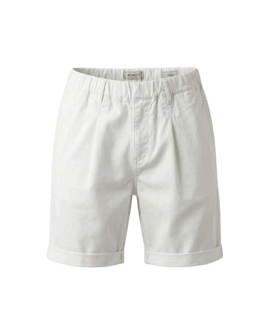 40weft Mike 2155 Bermuda in het Gray voor heren