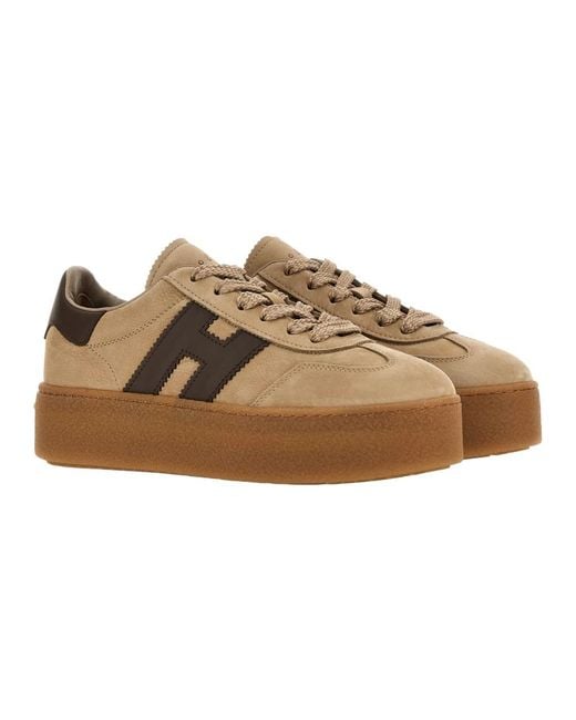 Hogan Brown Sneakers