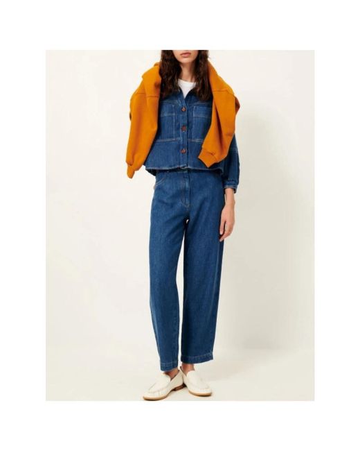 Sessun Blue Loose Fit Jeans