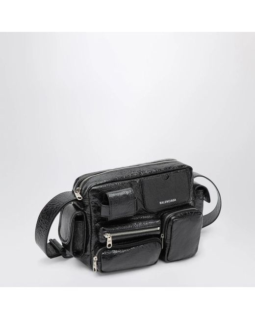 Balenciaga Black Cross Body Bags for men