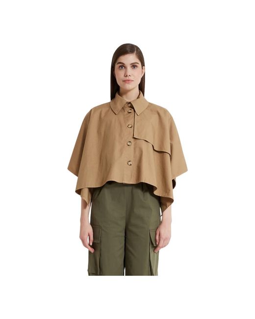 Jackets > light jackets ViCOLO en coloris Brown
