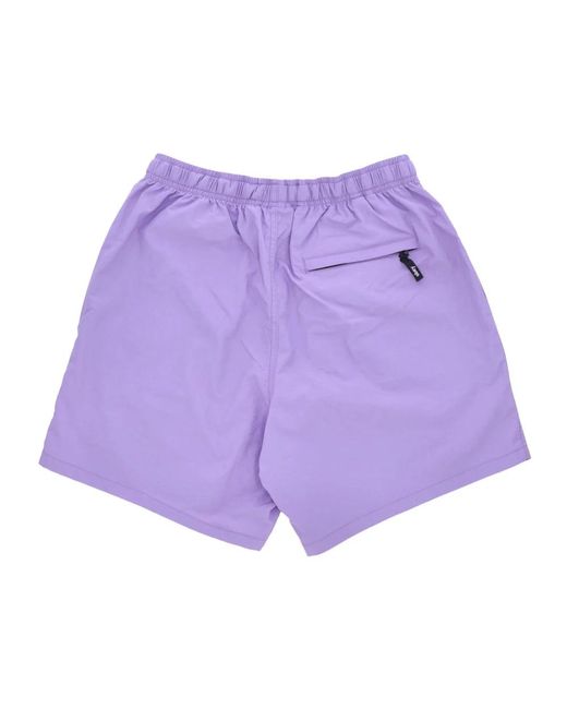 Obey Purple Casual Shorts for men