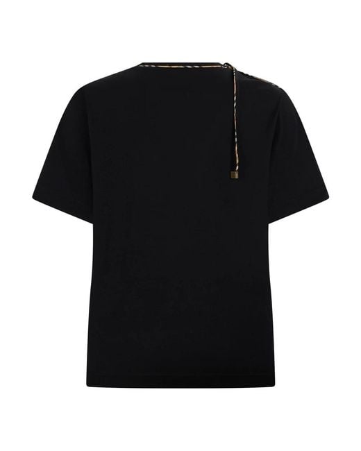 Burberry Black T-Shirts