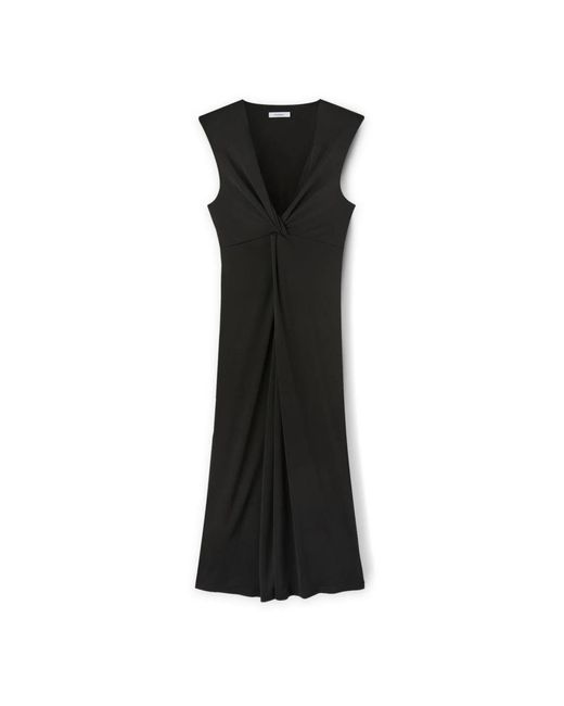 Midi Dresses mötivi en coloris Black
