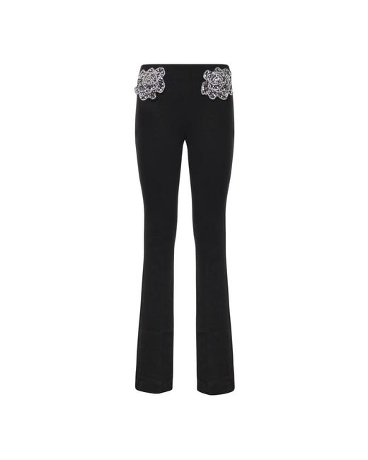 Pinko Black Wide Trousers