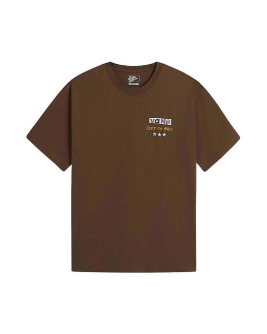 Vans Core Raglan Ls Tee in het Brown voor heren