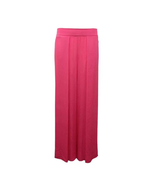 Marella Pink Wide Trousers