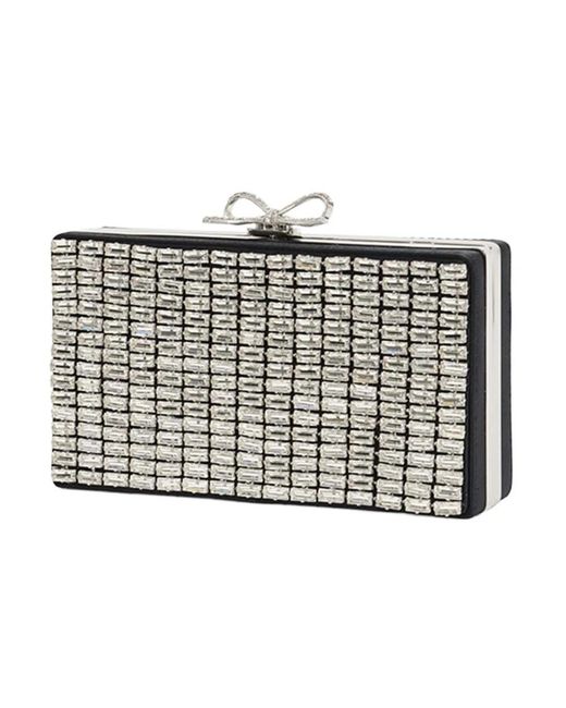 Self-Portrait Metallic Clutches