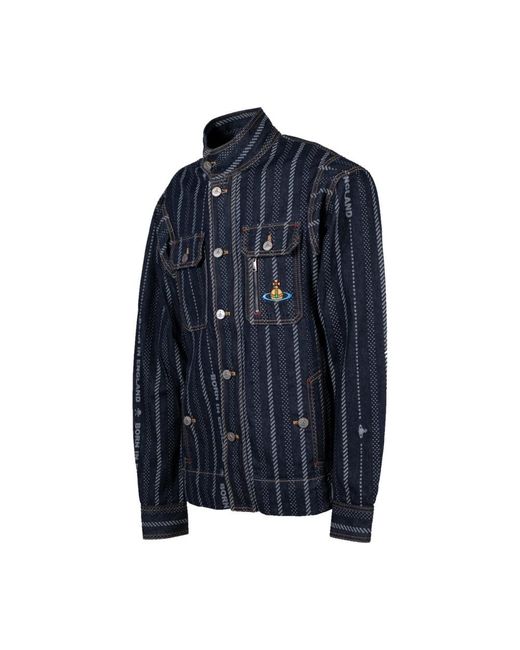 Vivienne Westwood Blue Denim Jackets for men