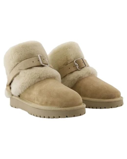 Burberry Natural Winter Boots