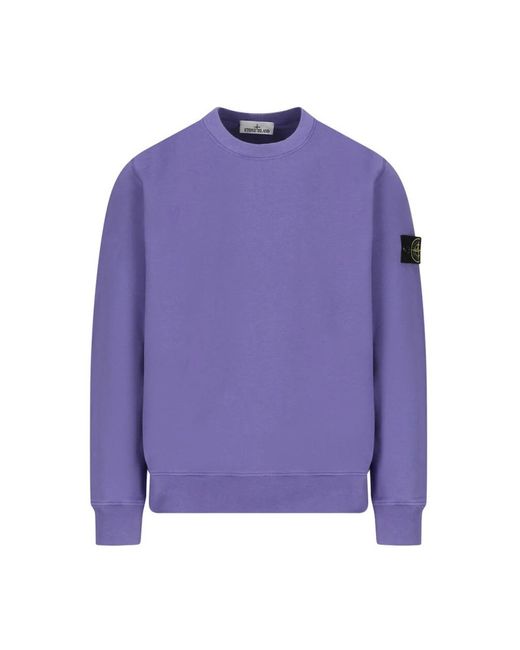 Stone Island Purple Sweatshirts for men