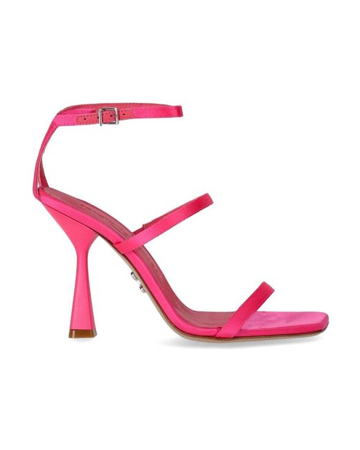 Sergio Levantesi Pink High Heel Sandals