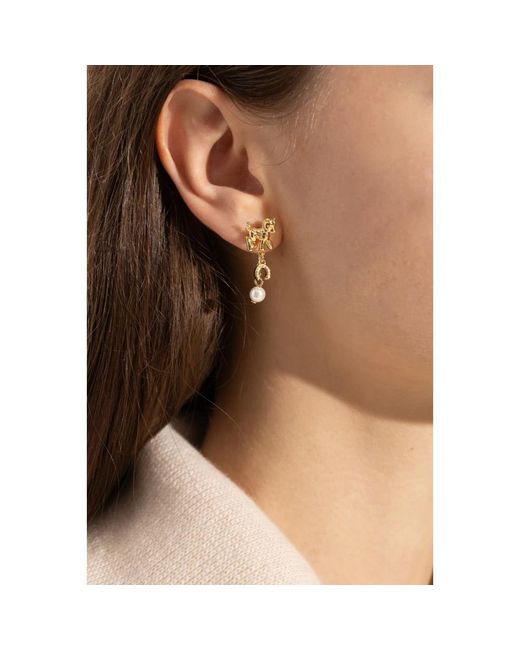 Earrings Marc Jacobs en coloris Metallic