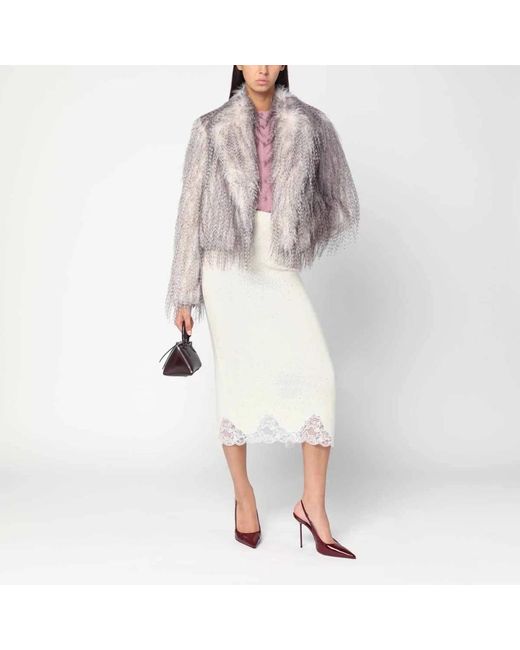 GIUSEPPE DI MORABITO Natural Midi Skirts