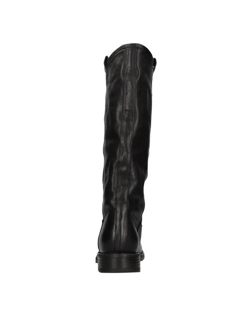 Fiorentini + Baker Black High Boots