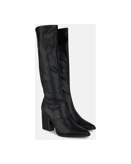 Alma En Pena. Black Heeled Boots