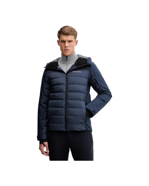 Peak Performance Shred Down Jacket in het Blue voor heren