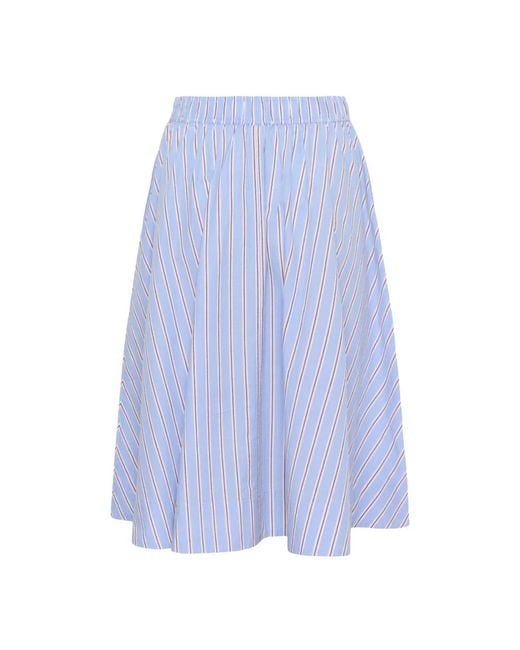 Midi Skirts Part Two de color Blue