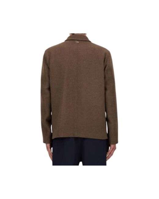 Herno Brown Light Jackets for men