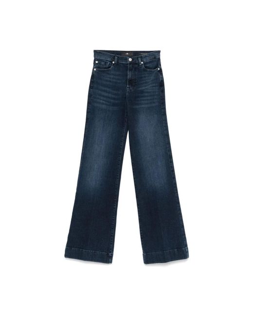 7 For All Mankind Blue Blaue Dojo Baltimora Jeans Mit Stilvollem Design