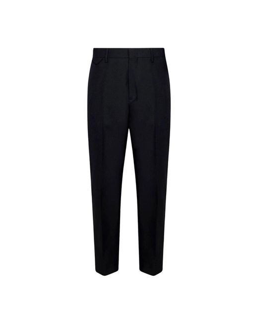 Low Brand Black Suit Trousers for men