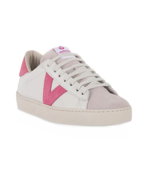 Victoria Pink Sneakers