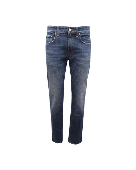 Department 5 Blaue Skeith Hose in Blue für Herren