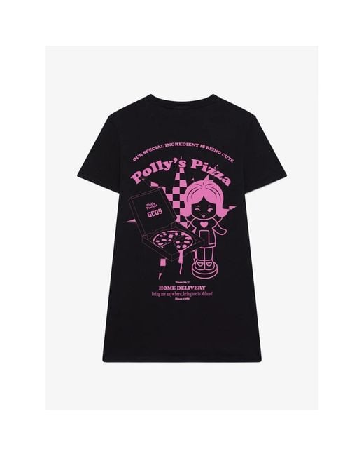 Gcds Black Short Dresses