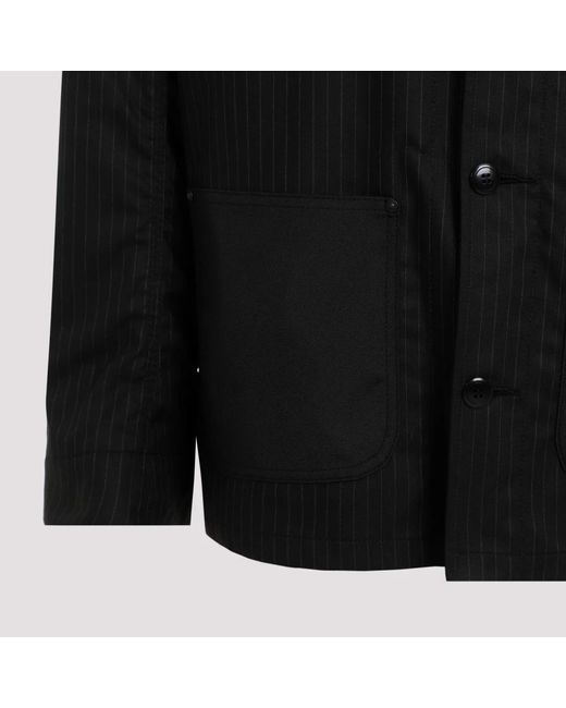 Junya Watanabe Schwarze multi-taschen jacke in Black für Herren