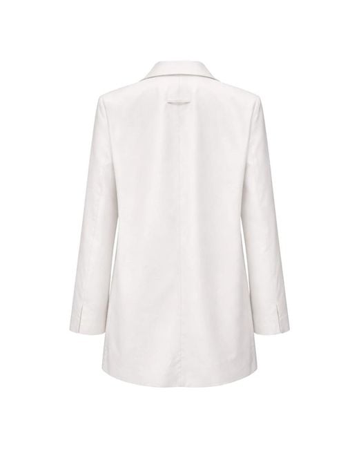 Department 5 White Blazers
