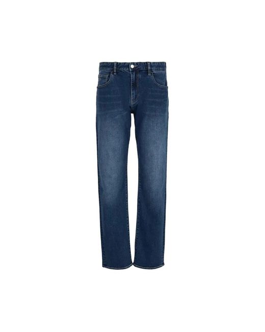 Straight Jeans ARMANI EXCHANGE de hombre de color Blue