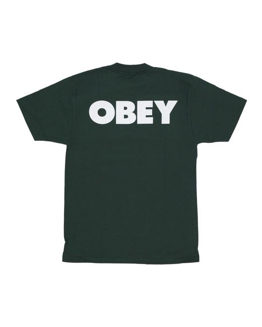 Obey Green T-Shirts for men