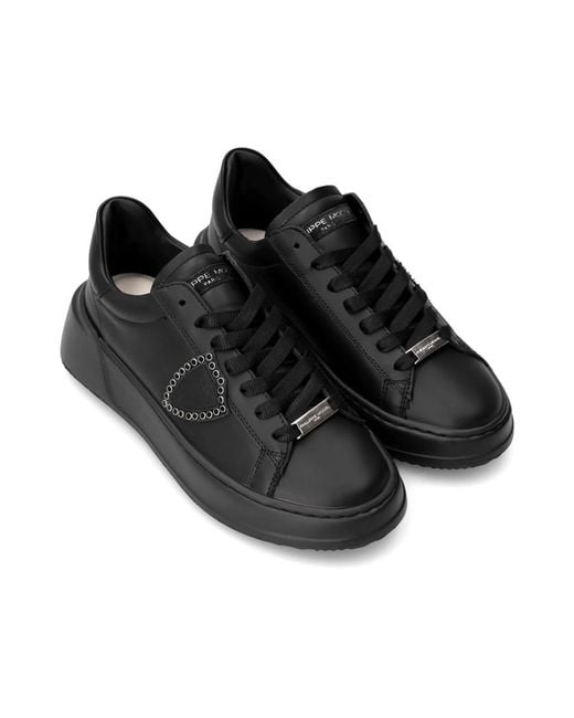 Philippe Model Black Sneakers