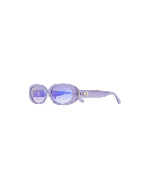 Linda Farrow Blue Sunglasses