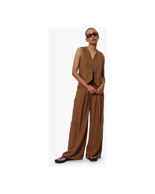 Birgitte Herskind Brown Wide Trousers