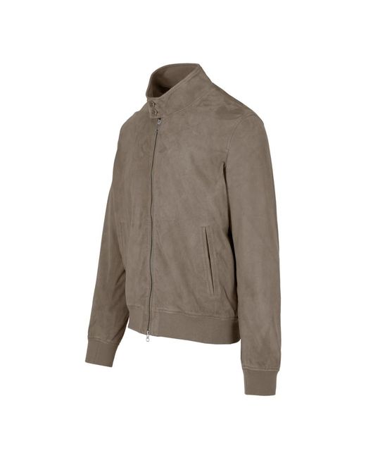 Leather Jackets Bomboogie de hombre de color Gray