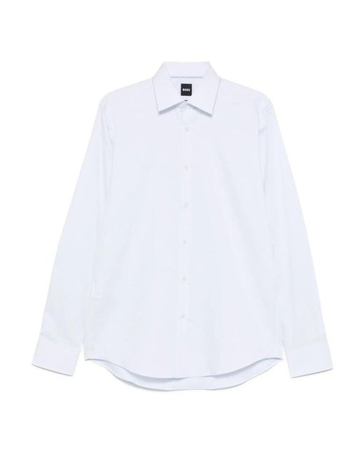 HUGO White Formal Shirts for men