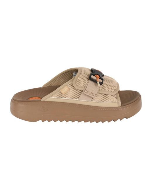 Ugg Maxxer Slide 2.0 in het Brown voor heren