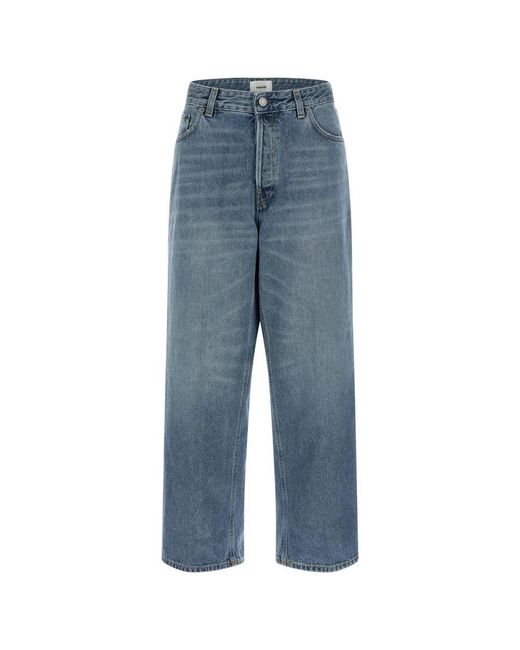 Haikure Blue Straight Fit Jeans