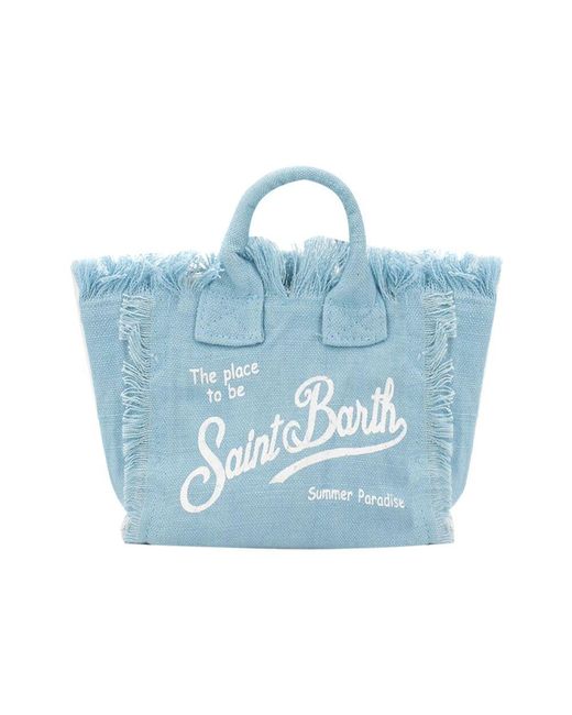 Mc2 Saint Barth Blue Tote Bags