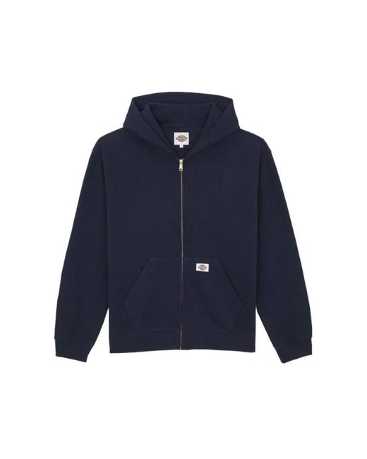 Dickies Blue Zip-Throughs for men