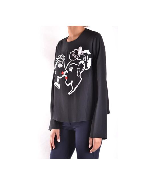 MSGM Black Blouses